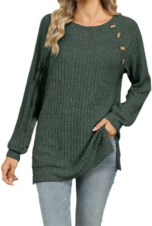 Womens Long Length Sleeve Tops Blouse Neck Shirts Long Tunic Sleeve Women's Striped Boatneck Shirt Frenchy Cotton