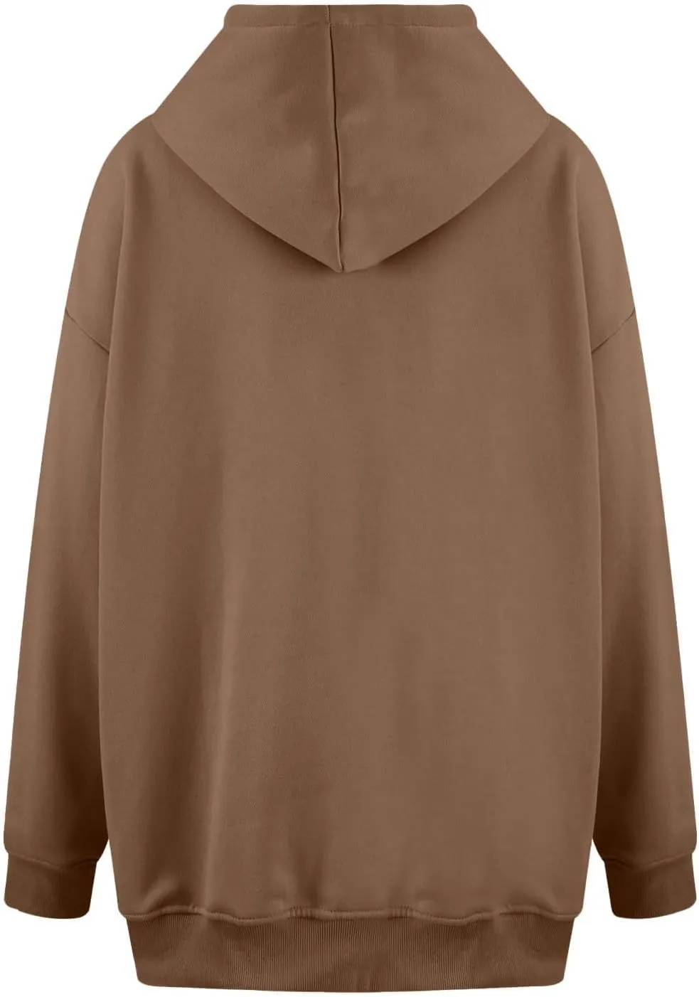 Womens Oversized Hoodies Causal Long Sleeve Fleece Hooded Sweatshirt Comfy Solid Color Pullover Tops Fall Outfits
