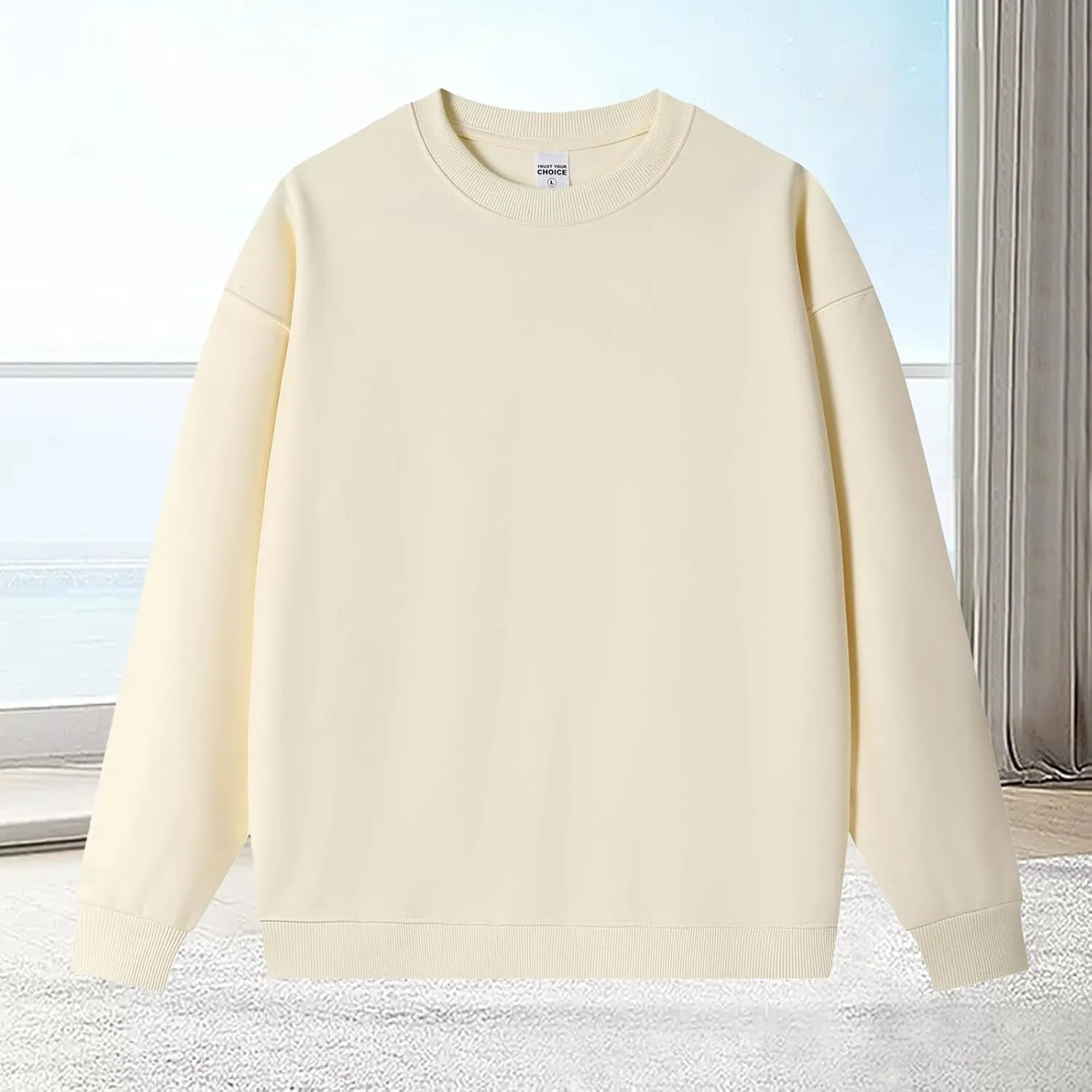 Womens Oversized Hoodies Fleece Long Sleeve Pullover Sweatshirts Casual Loose Outfits Fall Winter