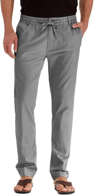 XUETON Mens Business Casual Work Office Work Suit Pants Slim Fit Formal Dress Pants Stretch Flat-Front Chino Golf Pants