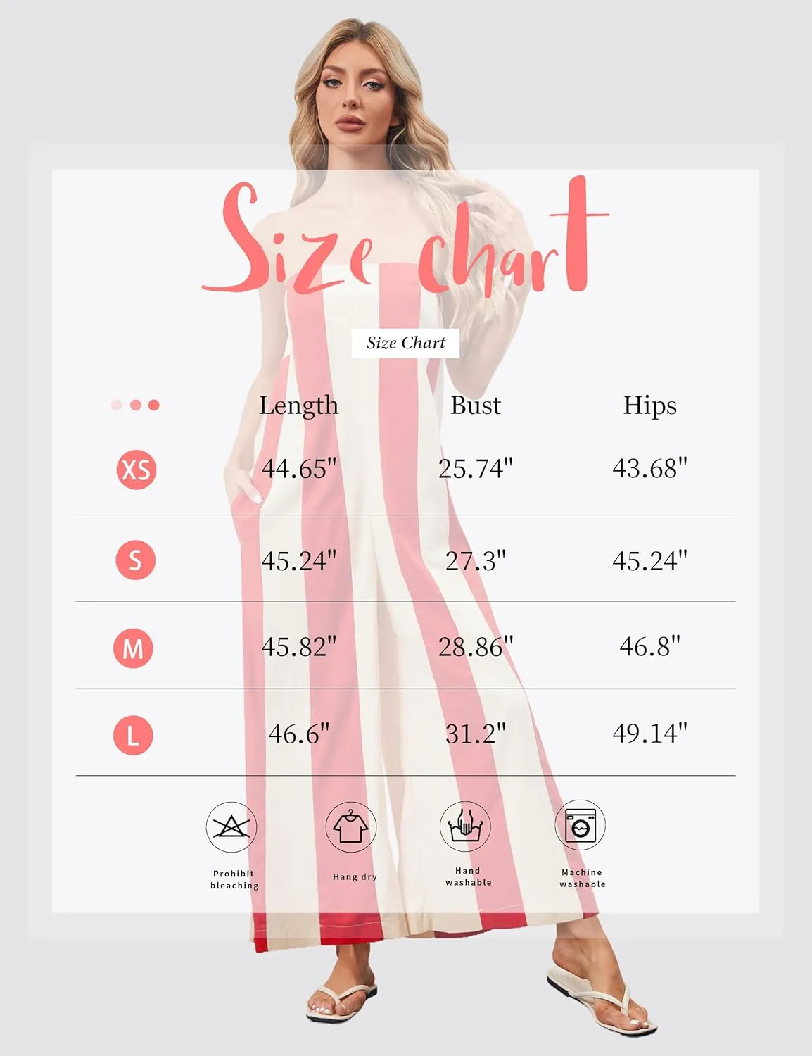 Ythomm Womens Striped Wide Leg Jumpsuits Boho Strapless Long Romper Off Shoulder Summer Jumpsuits One Piece Travel Outfits
